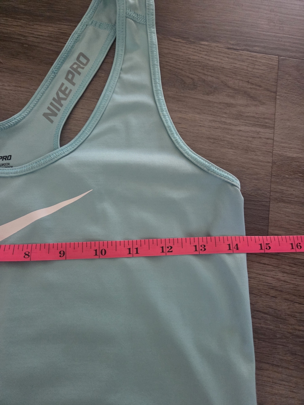 Bundle Of 2 Nike Pro Dri-Fit Active Racerback Tank Tops Sz S Teal Yellow - Picture 6 of 10